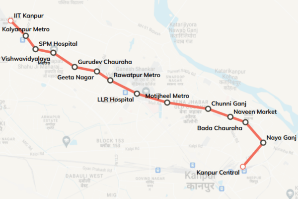 Kanpur Metro Stations