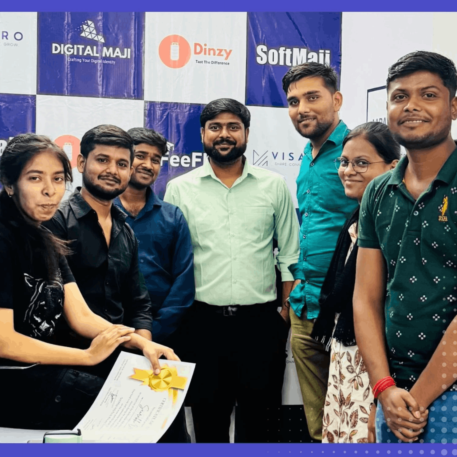 SoftMaji Infotech Pvt Ltd team and workspace